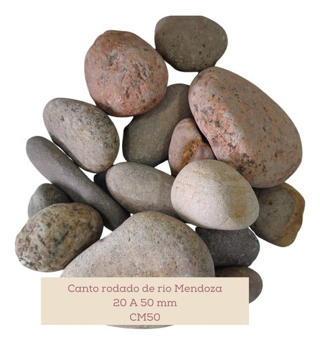 Nuevo Vivero Hanasono River Pebbles for Garden - 10 Kg Bag 1