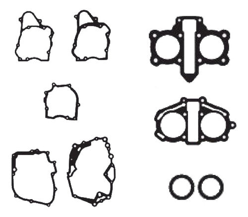 Alfa Complete Motor Gasket Set for Guerrero GMX 250 0