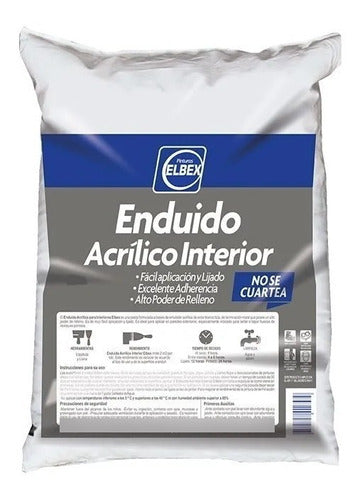 Enduido Interior Elbex 20 Kg - Lnf 0