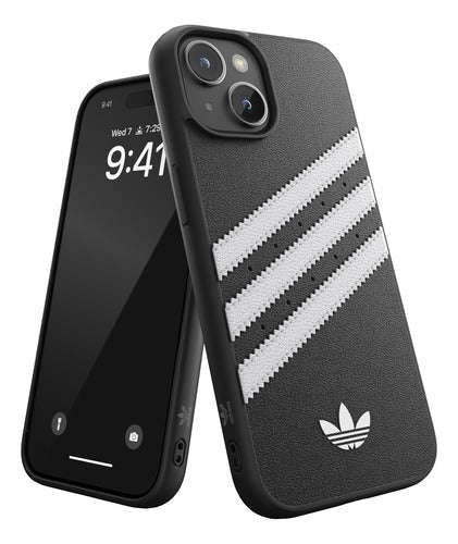 Protector adidas Para iPhone 15 3 Lineas Negro 0