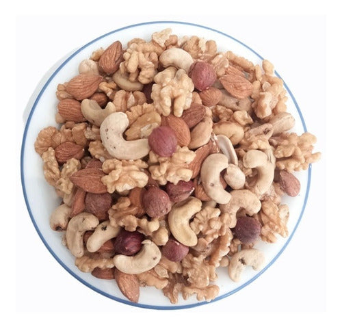 Mix Frutos Secos Premium Nueces Almend  Avell Cajú X 500g 1