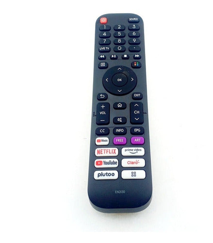 Remote Control EN2I30 for Smart Hisense, BGH, Noblex, Sanyo TVs 2
