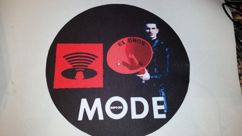 Depeche Mode Gong Slipmat Paño Suave Espuma Excelente Calida 5