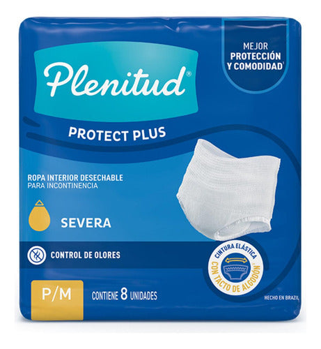 Plenitud Diapers Size P/M Odor Control 8 Units 0