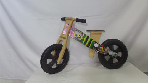 Wooden Balance Bike CAMICLETA Starter without Pedals Wheel 12 4