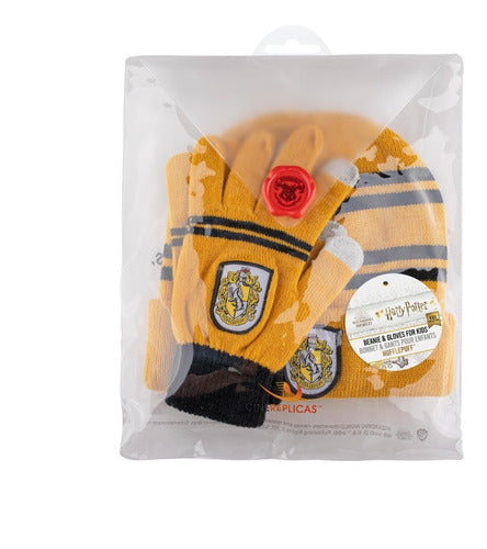 Cinereplicas Harry Potter! Beanie & Gloves (Kids) - Hufflepuff 1