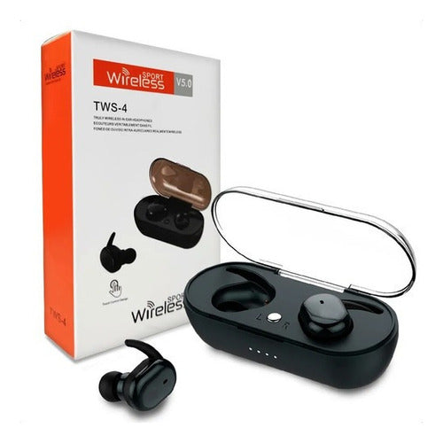 Generic Touch TWS4 Bluetooth Sport Earbuds 4