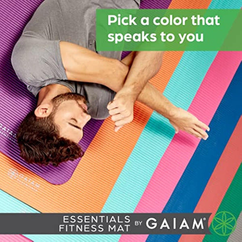 Gaiam Essentials - Tapete De Yoga Grueso Para 1