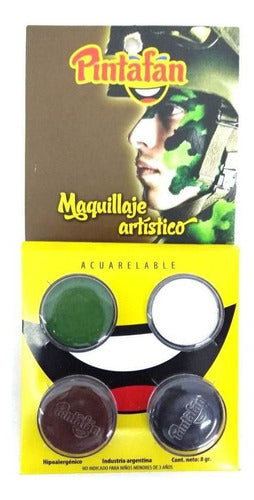 Cotillon Waf Maquillaje Artistico De Soldado 0