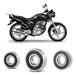 Kit Rolamentos De Roda Traseira Suzuki Yes 125 0