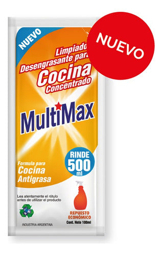 Sobre Sachet Desengrasante Concentrado Multimax Multiuso 1