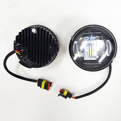 Drl Led Niebla Luz Para 2009-2015 Ford Sedán S Se Sel Con Co 5