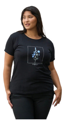 Naa Boutique Women’s Printed T-Shirt Plus Sizes 1