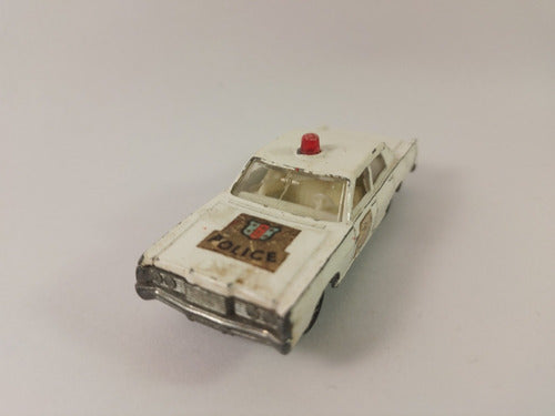 Matchbox Coche Policial Mercury No 55 O 73 England Lesney 1