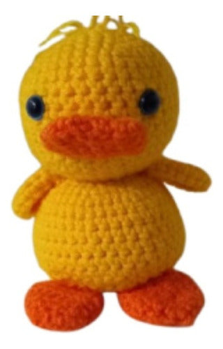 Pato Amigurumi Tejido A Crochet 0