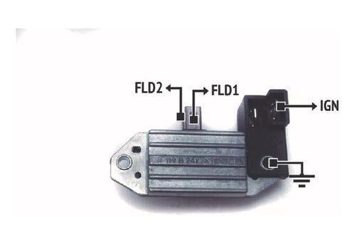 Magneti Marelli Regulator De Voltaje Alternador T.m.marelli Rm 119 B 0