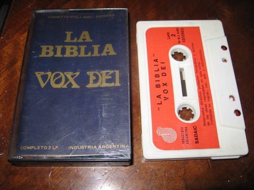 Cassette La Biblia De Vox Dei 0