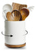 Getstar 360° Rotating Utensil Holder, Large Wooden Base 0