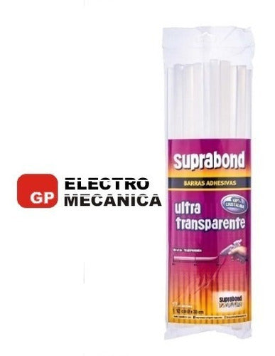 Barras Silicona Gruesas Ultra Transparentes Suprabond 17 Un. 1