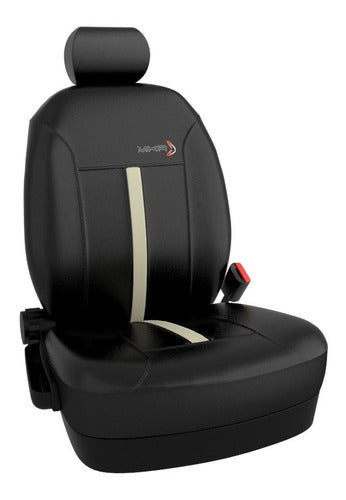 MKR Automotive Leather Seat Cover for Renault Stepway 2