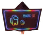 Among Us Neon - Hooded Blanket 0