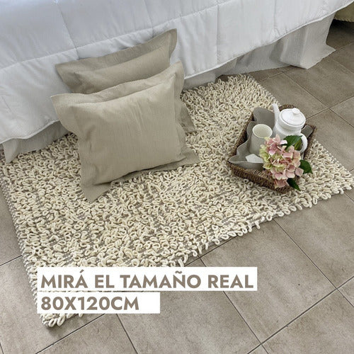 Handwoven Cotton Mika Rug 80x120 cm for Living and Bedroom 15