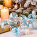 Meloki Christmas Ball Ornaments 24 Carat, Set of A 3