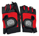 Bronk Fitness Gloves Bronx Born To Wine Black Red Size XL 0