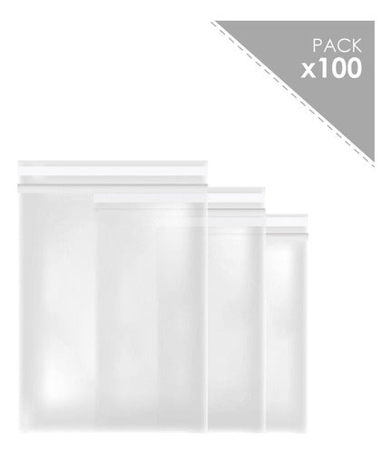 Packfly Crystal Envelope 20x30 100 Units 5