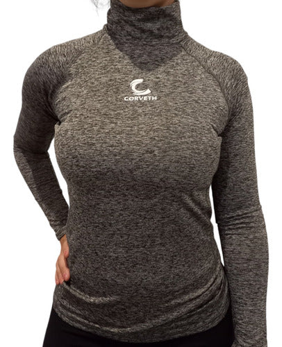 Corveth Long Sleeve Thermal Sports Shirt for Women 2