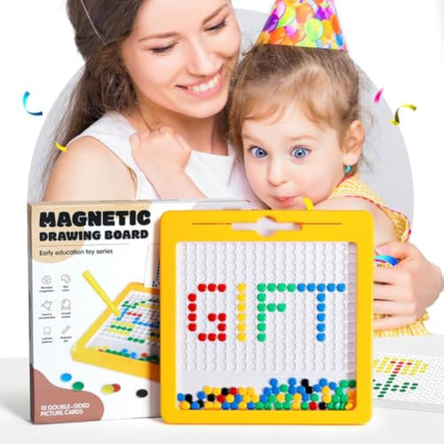 Kiddiworld Magnetic Drawing Board for Girls 6