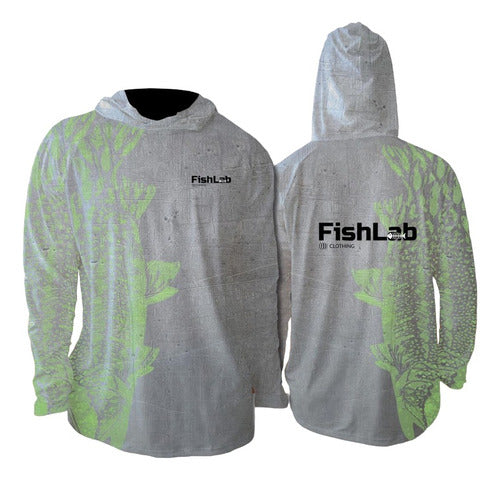 FishLab Fishy Green Fishing Shirt 0