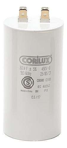 Corilux Capacitor Monof. 6 Mf. 450 Vac Marcha Continua 0