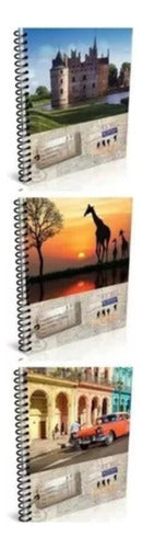 América Terra X80 Quad Ruled Notebook - Pack of 3 1