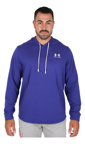 Under Armour Rival Terry Lc Hd Men's Hoodie in Green 0