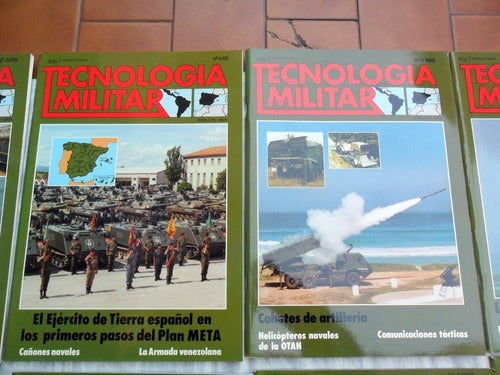 Grupo Editorial Mönch Technology Military 1985 Lot of 10 Magazines 2