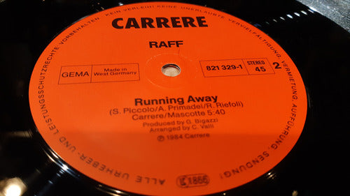 Raff Self Control Vinilo Maxi Germany 1984 Muy Buen Estado 2