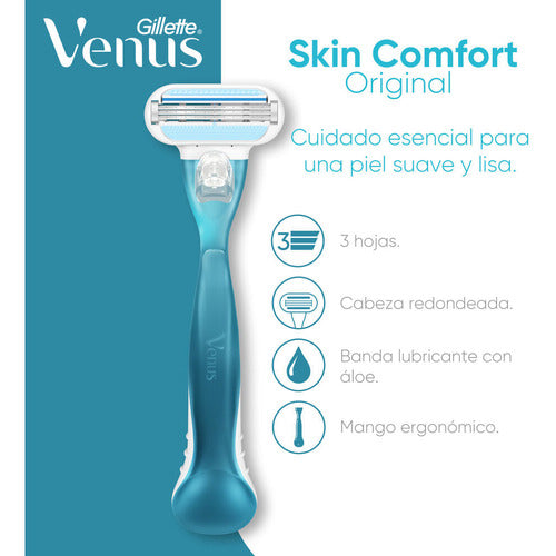 Máquina De Afeitar Venus Essential Care Original 2