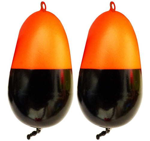 Mauri 2 Plastic Fishing Indicator Floats Huevito 30g Pejerrey Lisa 0