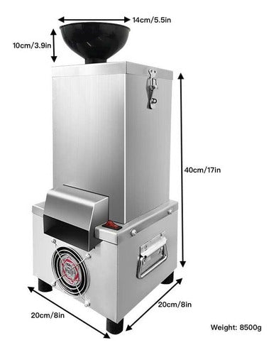Lumirio Commercial Electric Garlic Peeler 110 V, Machine H. 2