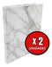 Citanova Marble Letter Size Folder with Loose Sheets - Pack of 2 1