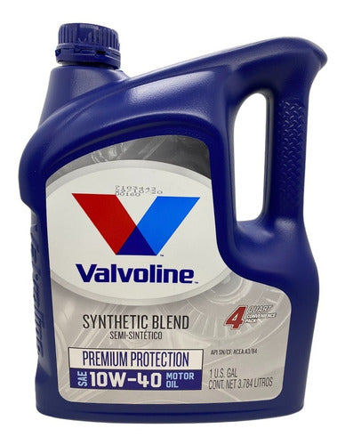 Valvoline Oil and Filter Service Kit for Fox Tcross Polo Saveiro Original 1