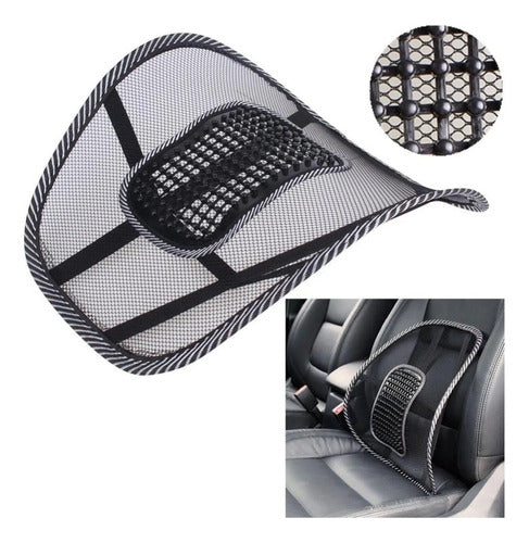 Max Tunning Ergonomic Lumbar Support for Car and Office Chair - Massage 1