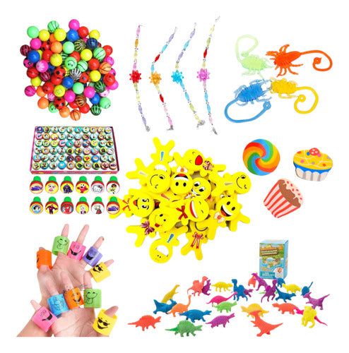 Combo Toy Souvenirs for Surprise Piñata 70 Items 0