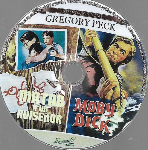 Dvd - Dos De Gregory Peck: Matar A Un Ruiseñor Y Moby Dick 2