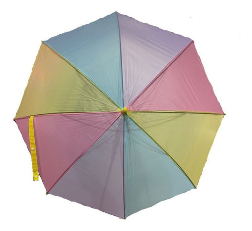 Fullimport Automatic Colorful Children's Umbrella - Nylon Kaos 11 4