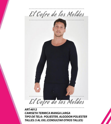 El Cofre de los Moldes Digital Thermal T-Shirt Pattern Pack 5 Sizes! 0