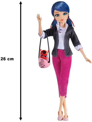 Muñeca Articulada Marinette Miraculous Figura Original  Lady 2