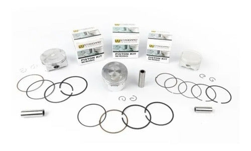 WStandard Kit Piston + Aros Motomel Vx150 Styler 57.4mm Bagattini 0