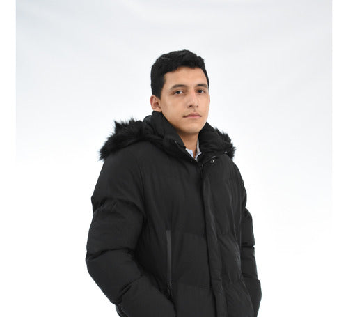 Men's Winter Waterproof Parka Jacket with Detachable Hood Yd 12265 13